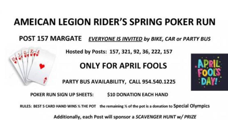 American Legion Poker Run