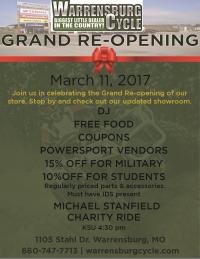 Warrensburg Cycle Grand Re-opening