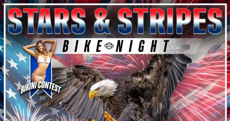 Stars & Stripes Bike Night + Bikini Contest