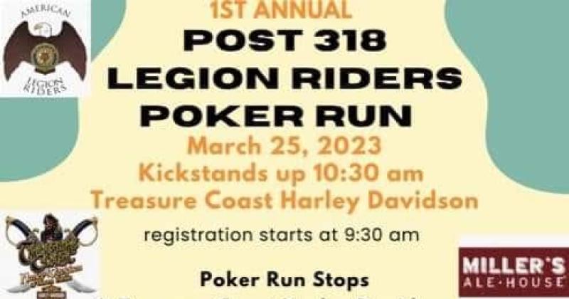 Legion Riders Poker Run