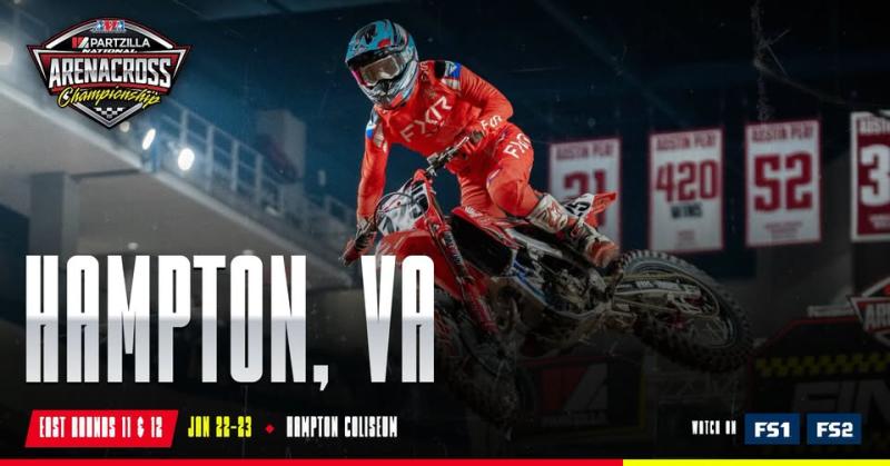Partzilla Arenacross - Rounds 11 & 12 - Hampton, VA