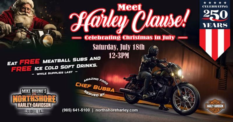Meet Harley Clause - Christmas in July