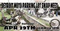 Detroit Moto parking lot swap meet 