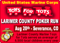 Larimer County Marine Toys for Tots Annual Poker Run