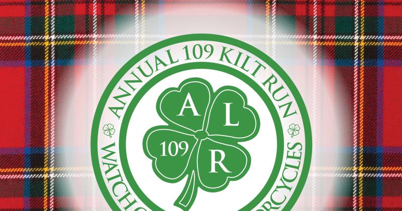 American legion post 109 Annual Kilt run
