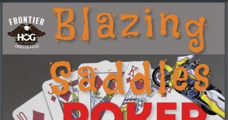 FRONTIER HOG BLAZING SADDLES POKER RUN