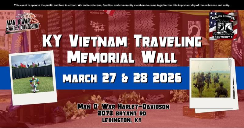 Kentucky Traveling Vietnam Memorial Wall