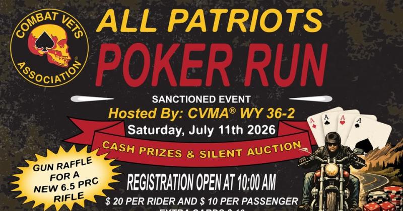 Annual All Patriots Poker Run