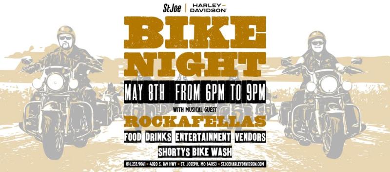 May Bike Night at St Joe Harley-Davidson