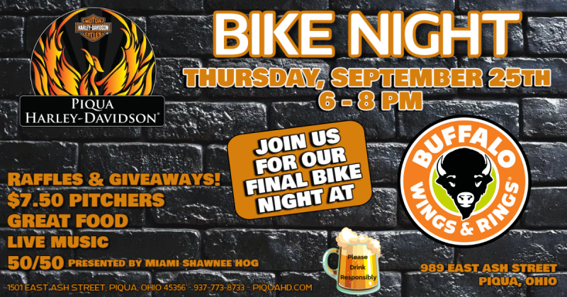 Bike Night at Wings and Rings