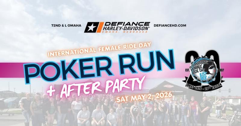International Female Ride Day Poker Run & After Party
