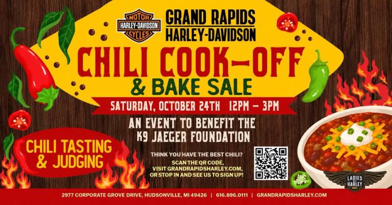 Grand Rapids Harley Chili Cookoff & Bake Sale