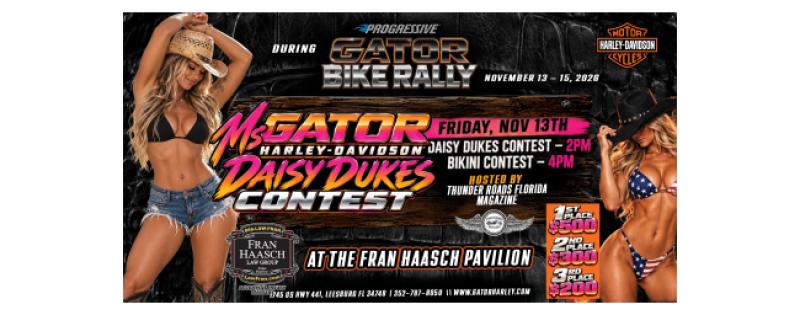 Daisy Dukes Contest at Gator Harley-Davidson&reg;