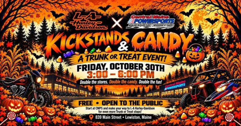 Kickstands & Candy - A Trunk or Treat Event
