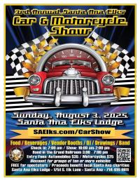 3rd Annual Santa Ana Elks Car & Motorcycle Show