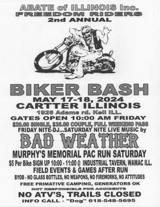 ABATE Freedom Riders Biker Bash CycleFish