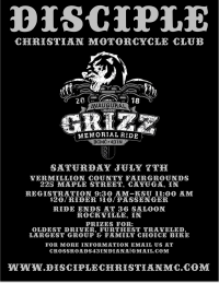 DCMC Inaugural Grizz Memorial Ride
