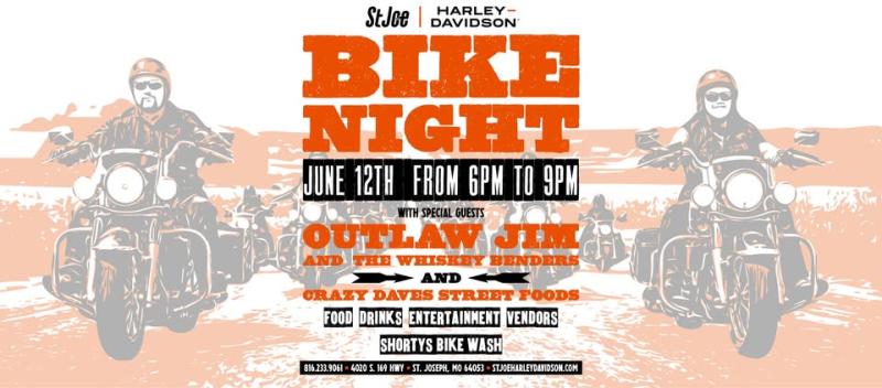 June Bike Night at St Joe Harley-Davidson