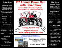 2nd Annual Poker Run and Bike Show