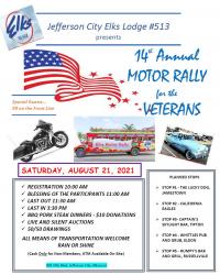 14th Annual Elks' Motor Rally for the Veterans