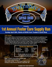 Defenders First Annual Foster Care Supply Run