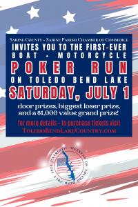 Poker Run on Toledo Bend