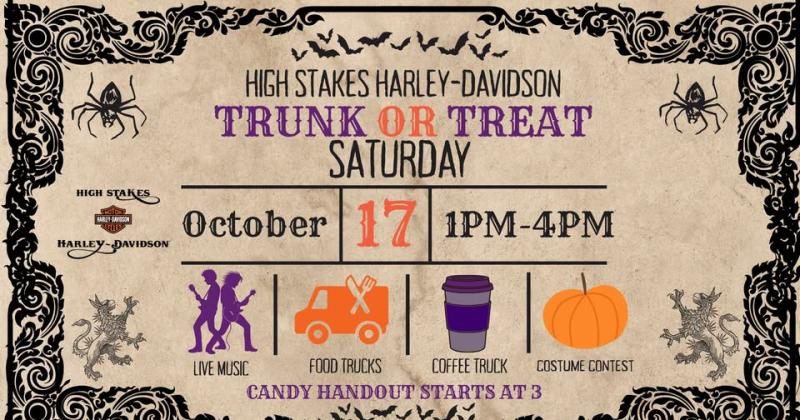 High Stakes Harley-Davidson Trunk or Treat