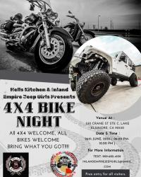 Hell's Kitchen 4 x 4 Bike Night