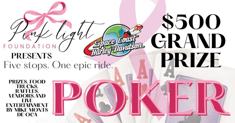 Pink Light Foundation Poker Run