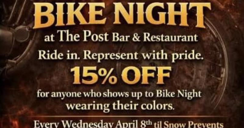 Post Bike Nights Every Wednesday