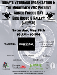 The Armed Forces Day Bike Rodeo & Rally