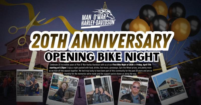 20th Anniversary Bike Night!