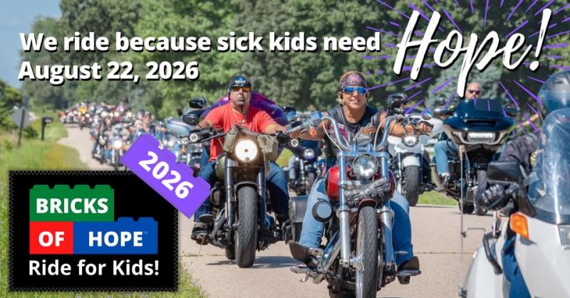 4th Annual Bricks of Hope Ride for Kids