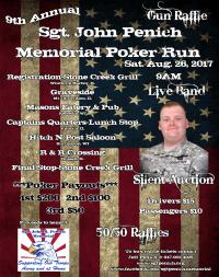 9th Annual Sgt John Penich Memorial Poker Run