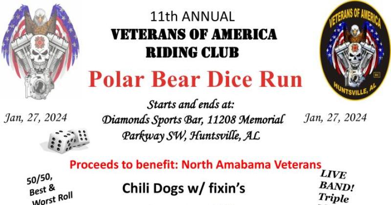 Veterans of America RC 11th Annual Polar Bear Dice Run