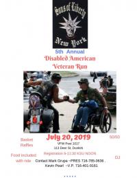 5th Annual Disabled American Veteran Bike Run