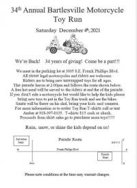 Toy Run - Bartlesville