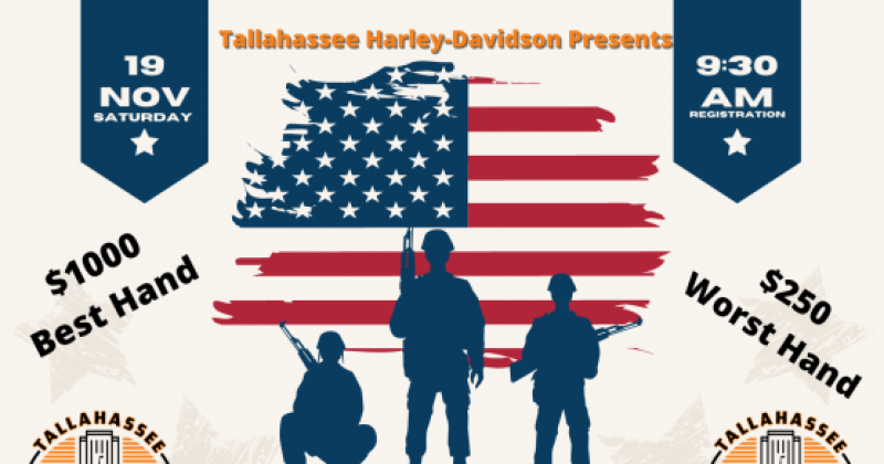 15th Annual Salute to Veterans Poker Run