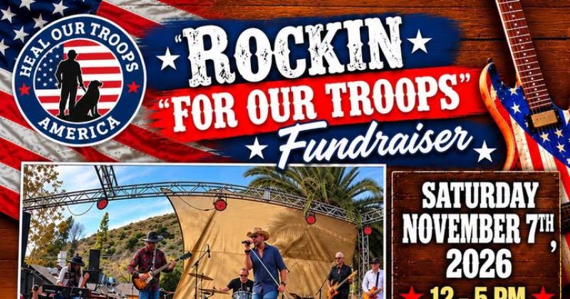 Rockin’ for Our Troops Fundraiser at Cook’s Corner