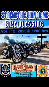 Strength & Honor MC Bike Blessing