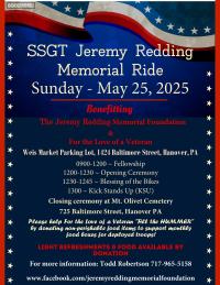 2025 Jeremy Redding Memorial Ride