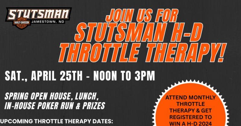 Spring Open House & Throttle Therapy - April