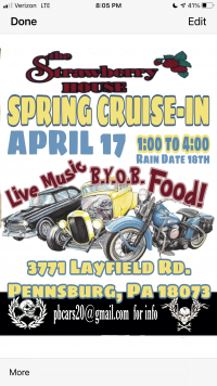 Strawberry house spring cruise