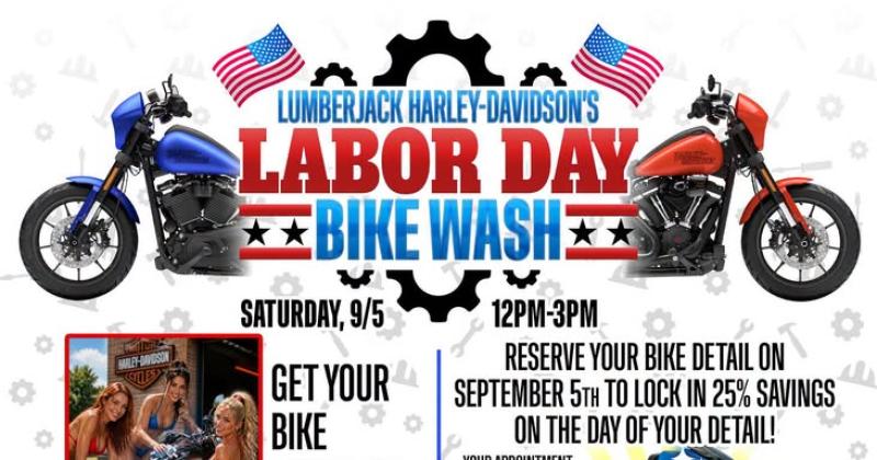 Labor Day Bike Wash