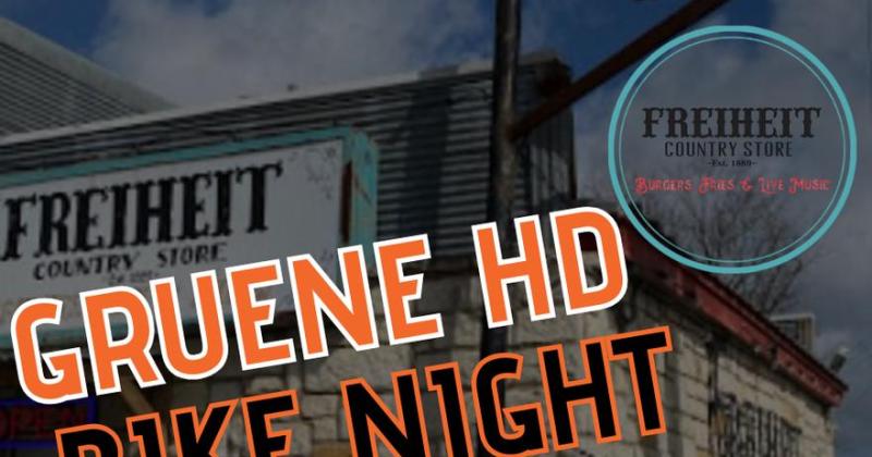 Gruene HD Bike Night at Freiheit Country Store