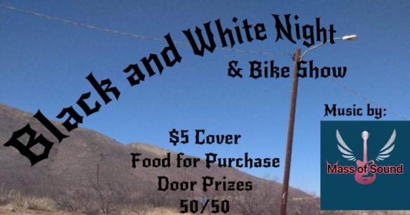 Black and White Night and Bike Show
