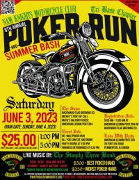 Nam Knights of America Motorcycle Club, Tri-Base Chapter 8th Annual Poker Run & Summer Bash