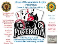 Sons of the American Legion Post 2 Poker Run