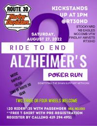 Ride To End Alzheimer's Poker Run