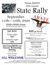 Texas ABATE 24th Annual State Rally